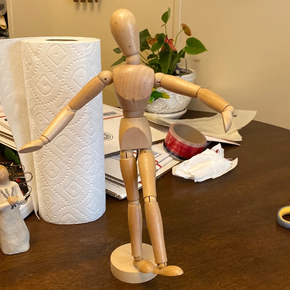 Wooden Mannequin for art/drawing